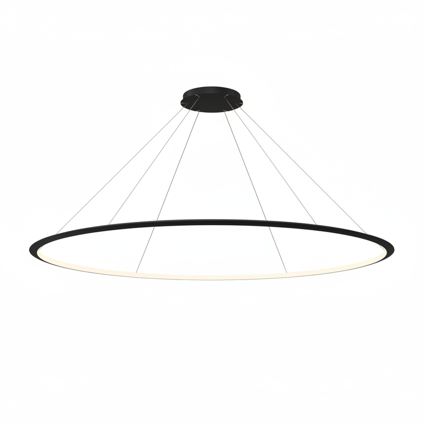 Lámpara de techo colgante LedsC4 Circular Inward Surface grande LED Ø200cm CD4C-00V9AZDU14