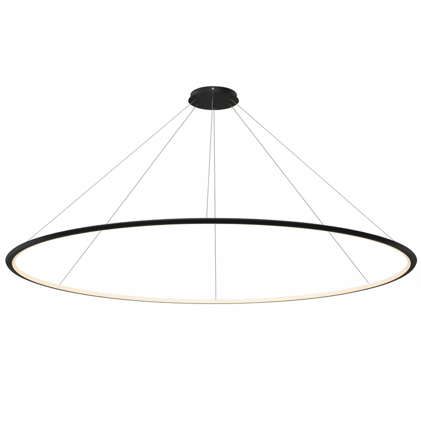 Lámpara de techo colgante LedsC4 Circular Inward Surface grande LED Ø300cm CD4D-00V9AZDU14