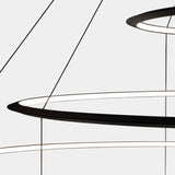 LedsC4 Lámpara de techo colgante Circular Inward 5 Rings LED 296.1 Bl CD4F-00A9AZDU05