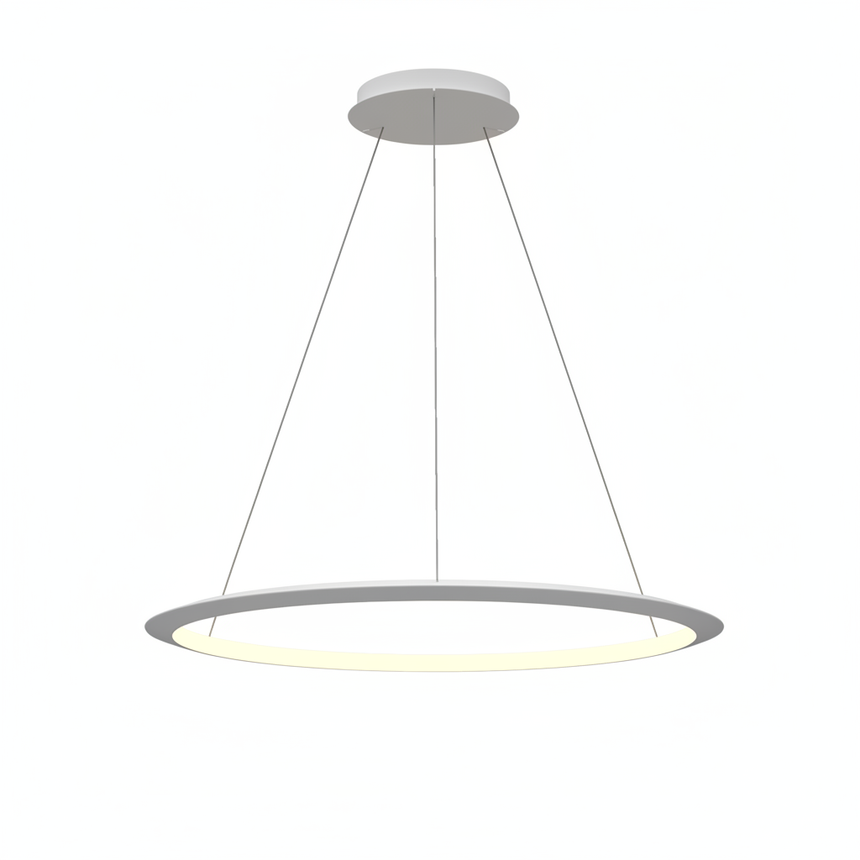 Lámpara de techo colgante LedsC4 Circular Inward Surface grande LED Ø90cm CD4K-00V9AZDU14