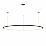 Lámpara de techo colgante LedsC4 Circular Inward Recessed grande LED Ø200cm CD5C-00V9AZDU14