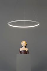 LedsC4 Lámpara de techo colgante Circular Inward Ø2000 Recessed LED 118.5 Blanco Cálido - 3000K 0-10V  CD5C-00W9AZRU05
