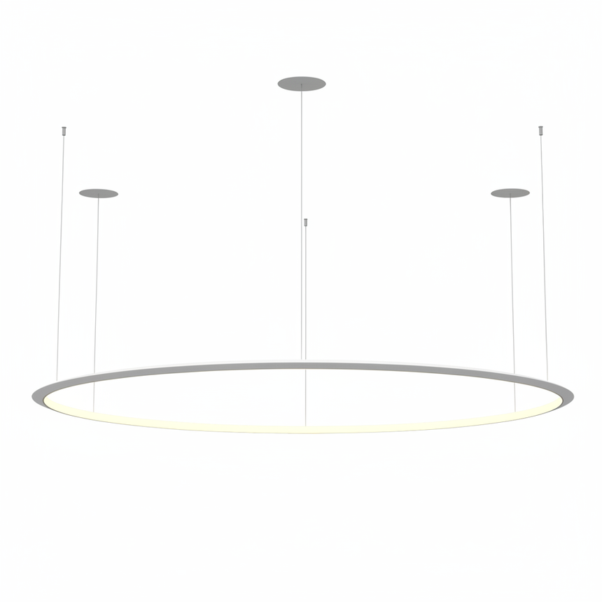 Lámpara de techo colgante LedsC4 Circular Inward Recessed grande LED Ø200cm CD5C-00V9AZDU14