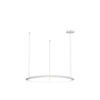 Lámpara de techo colgante LedsC4 Circular Inward Recessed grande LED Ø90cm CD5K-00V9AZDU14