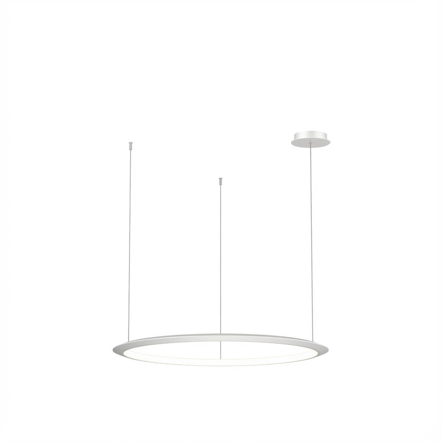 Lámpara de techo colgante LedsC4 Circular Inward Recessed grande LED Ø90cm CD5K-00V9AZDU14