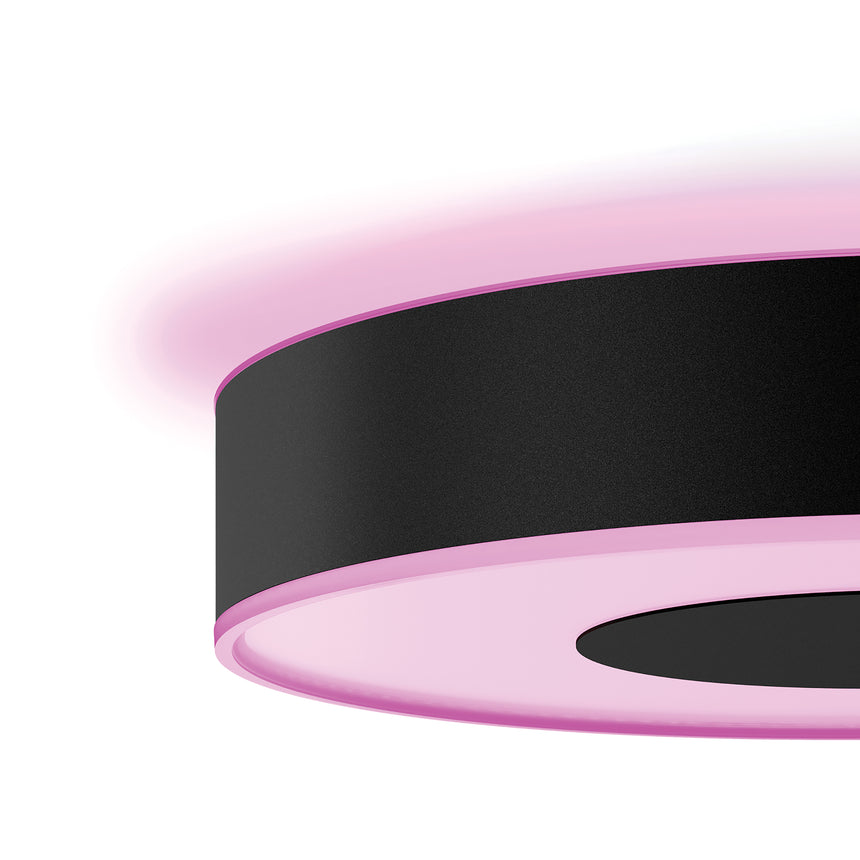 Philips Hue White and Color Ambiance Plafón Infuse negro RGBW 53W 4116430P9 3700lm - imagen 3