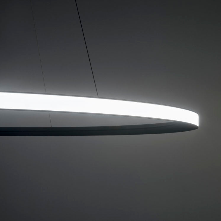 LedsC4 Lámpara de techo colgante Circular Outward Ø2000 Surface LED 118.5 Blanco Neutro - 4000K CF4C-00X9AZOU14