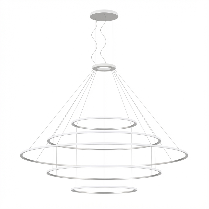 Lámpara de techo colgante LedsC4 Circular Outward 5 Rings ( ) grande LED CF4E-00V9AZDU14
