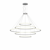 Lámpara de techo colgante LedsC4 Circular Outward 5 Rings ( ) grande LED CF4E-00V9AZDU14