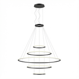 Lámpara de techo colgante LedsC4 Circular Outward 5 Rings ( ) grande LED CF4F-00V9AZDU14