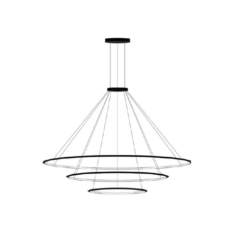 Lámpara de techo colgante LedsC4 Circular Outward 3 Rings ( ) grande LED CF4G-00V9AZOS05