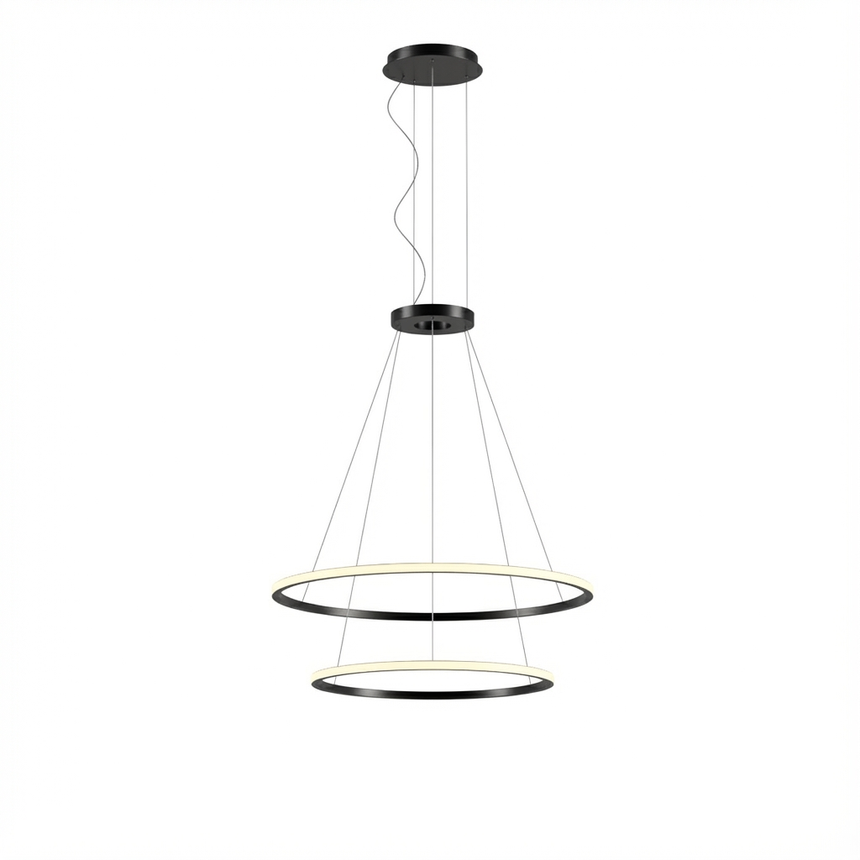 Lámpara de techo colgante LedsC4 Circular Outward 2 Rings ( ) grande LED CF4M-00V9AZDU14