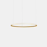 LedsC4 Lámpara de techo colgante Circular Outward Ø600 Recessed LED 38 Blanco Cálido - 2700K Or CF5A-00V9AZOUEF