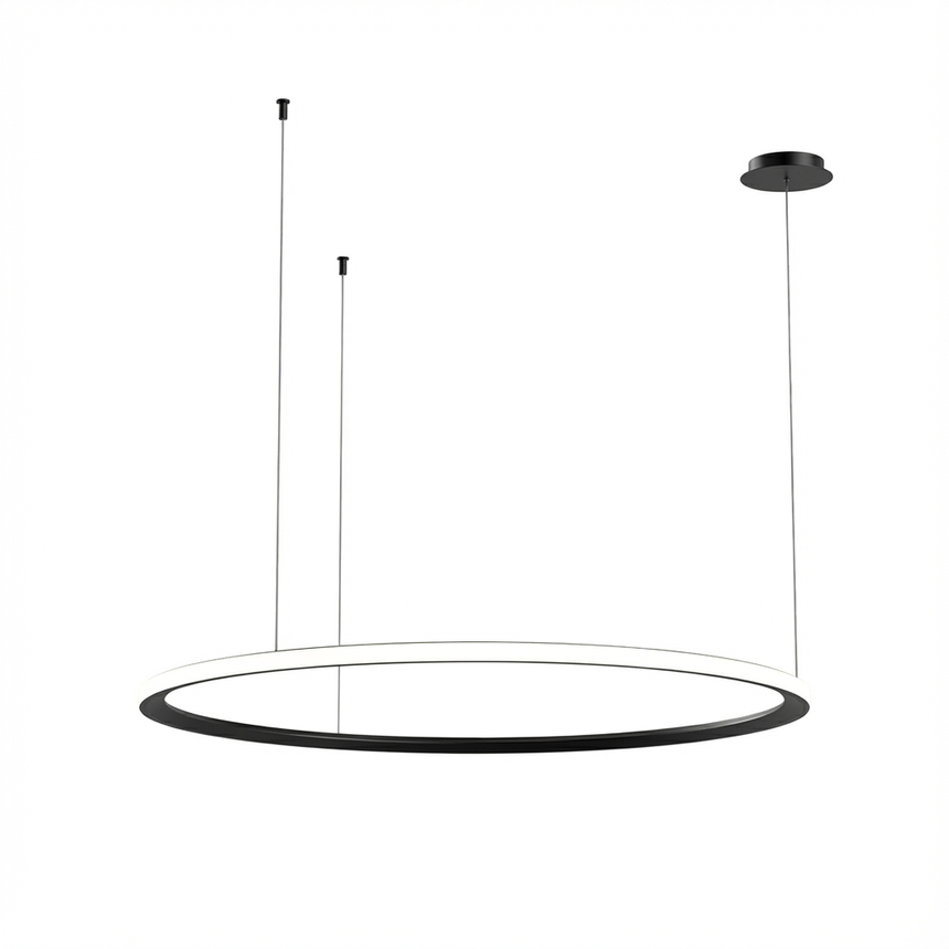Lámpara de techo colgante LedsC4 Circular Outward Recessed grande LED Ø120cm CF5B-00V9AZDU14