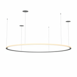 Lámpara de techo colgante LedsC4 Circular Outward Recessed grande LED Ø200cm CF5C-00V9AZDU14
