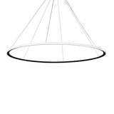 LedsC4 Lámpara de techo colgante Circular Outward Ø3000 Recessed LED 190 Blanco Cálido - 2400K 0-10V N CF5D-00A9AZRU05