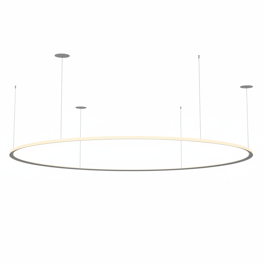 Lámpara de techo colgante LedsC4 Circular Outward Recessed grande LED Ø300cm CF5D-00V9AZDU14