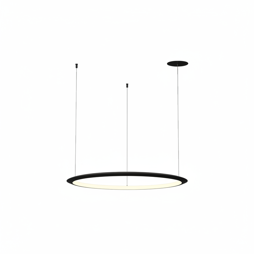 Lámpara de techo colgante LedsC4 Circular Outward Recessed grande LED Ø90cm CF5K-00V9AZDU14