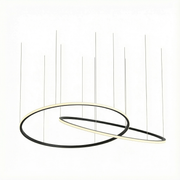 Lámpara de techo colgante LedsC4 Circular Outward 2 Rings Horitzontal Recessed CF5P-00V9AZDU05