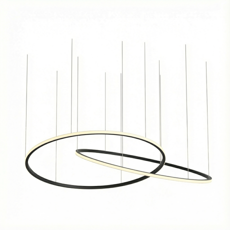 Lámpara de techo colgante LedsC4 Circular Outward 2 Rings Horitzontal Recessed CF5P-00V9AZDU05