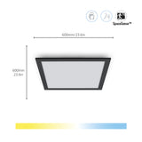 WiZ White Ambiance Plafón Negro 36W 3400lm 55487000 - vista alternativa | Philips