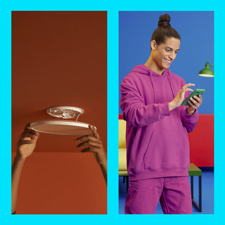 WiZ Plafón SuperSlim 14W 1300lm 33797800 - imagen 4 | Philips