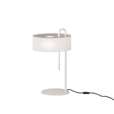 ACB Clip Sobremesa 8178 Blanco Texturado, LED E27 15W, I, Interruptor de cable S8178081B