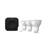 Philips Hue White and Color Ambiance Kit de inicio negro RGBW 5W 400lm (5 uds) 8720169374560