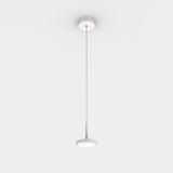 Lámpara de techo colgante ACB Corvus blanco texturado Ø20cm C3945102B