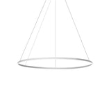 LedsC4 Lámpara de techo colgante Circular Downward Ø2000 Surface LED 128.5 Blanco Cálido - 3000K 0-10V CS4C-00W9AZRU14