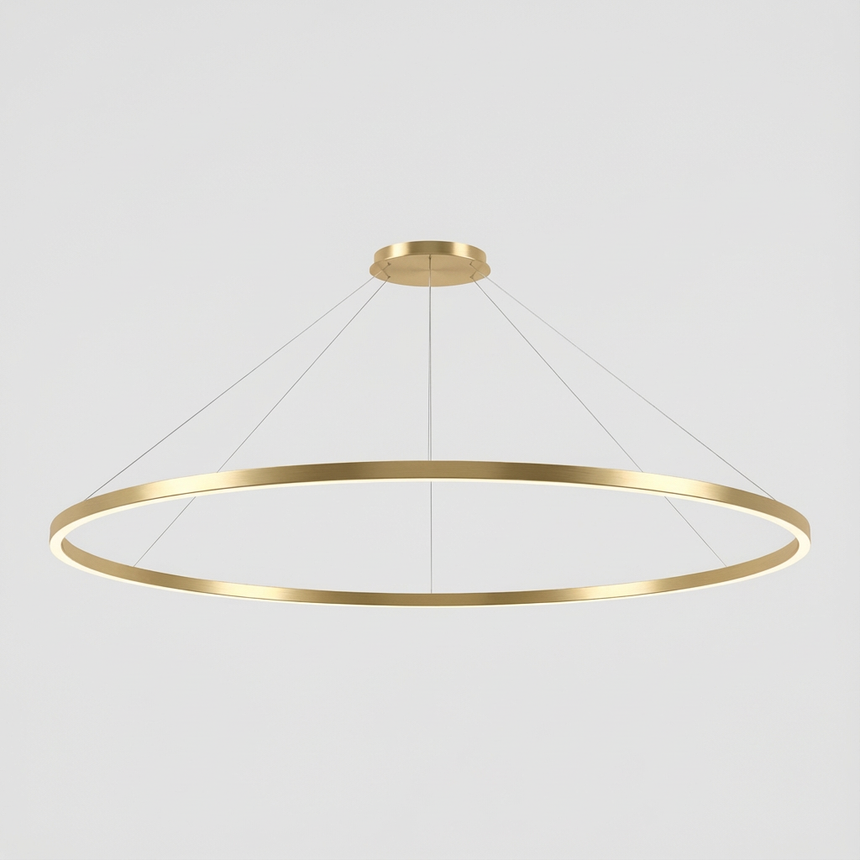 Lámpara de techo colgante LedsC4 Circular Downward Surface grande LED Ø300cm CS4D-00V9AZDU14