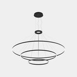 LedsC4 Lámpara de techo colgante Circular Downward 3 Rings (Ø3000 Ø2000 Ø1200) LED 331.1 Blanco Cáli CS4G-00V9AZOU05