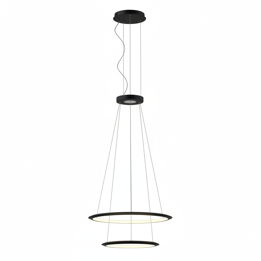Lámpara de techo colgante LedsC4 Circular Downward 2 Rings ( ) grande LED CS4N-00V9AZDU14