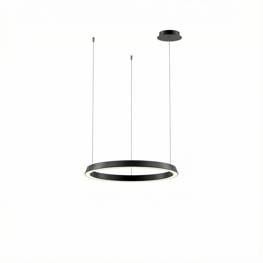 Lámpara de techo colgante LedsC4 Circular Downward Recessed LED Ø60cm CS5A-00V9AZDU14