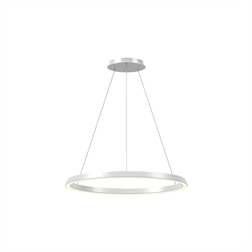 Lámpara de techo colgante LedsC4 Circular Downward Recessed grande LED Ø90cm CS5K-00V9AZDU14