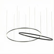 Lámpara de techo colgante LedsC4 Circular Downward 2 Rings Horitzontal CS5P-00V9AZDU05