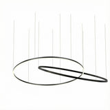 Lámpara de techo colgante LedsC4 Circular Downward 2 Rings Horitzontal CS5P-00V9AZDU05