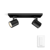 Philips Hue Foco Runner negro White Ambiance 4,2W 400lm (2 uds) 8720169320352 - vista alternativa