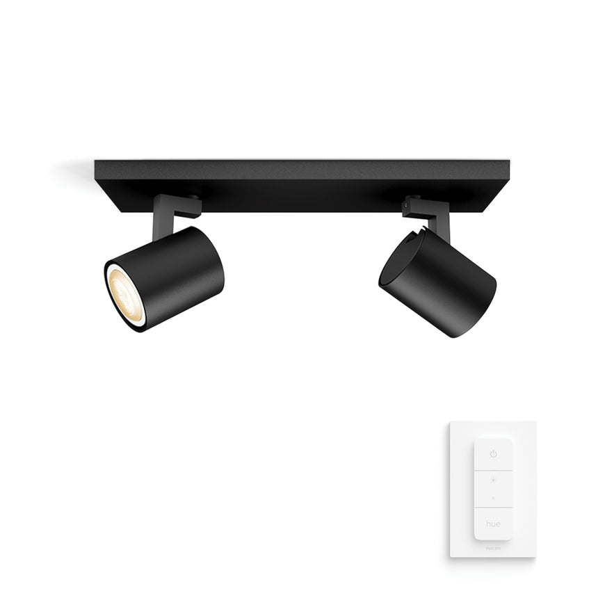 Philips Hue Foco Runner negro White Ambiance 4,2W 400lm (2 uds) 8720169320352 - vista alternativa