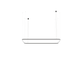 Lámpara de techo colgante LedsC4 Geometric Rectangle Recessed 1600x1000mm RS5Y-00V9AZDU05
