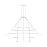 Lámpara de techo colgante LedsC4 Circular Inward 5 Rings ( ) grande LED CD4E-00V9AZDU14