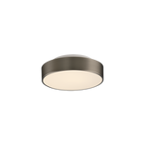 ACB Dins Plafón 395/26 Níquel Mate, LED 18W 1890lm, CRI90 I IP44, LED integrado, Kelvin 2700K-3000K Slide Switch P0395170NM