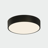 Plafón de techo ACB Dins negro mate liso IP44 Ø32cm regulable P0395272NLDP