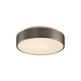 ACB Dins Plafón 395/32 Niquel Mate, LED 24W 2520lm, CRI90 I IP44, LED integrado, Kelvin 2700K-3000K Slide Switch P0395270NM