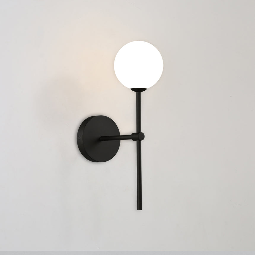 ACB Doris Aplique 16/3820 Opal/Negro Texturado, LED G9 7W, I IP44 A38201N