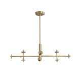 Lámpara de techo colgante ACB Doris oro viejo C3820580OVSP - vista alternativa