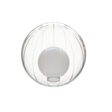 Pantalla tulipa ACB Doris cristal transparente Ø12cm K0014040T