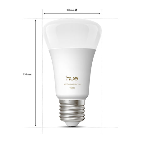 Philips Hue Bombilla White Ambiance E27 8,1W 1100lm 8720169364806 - imagen 9