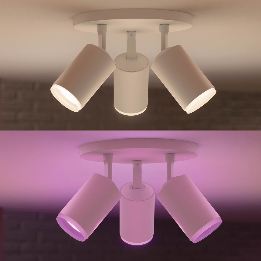 Philips Hue White and Color Ambiance Foco Fugato blanco RGBW 4,2W 1200lm 8720169319516 - imagen 4