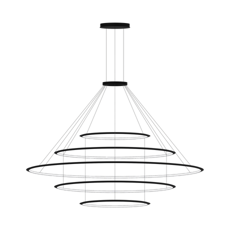 Lámpara de techo colgante LedsC4 Circular Inward 5 Rings ( ) grande LED CD4E-00V9AZOS05